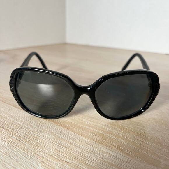 Valentino 5743/S D28JJ Oversized Sunglasses FRAMES ONLY Black 57-16-135 main image 9